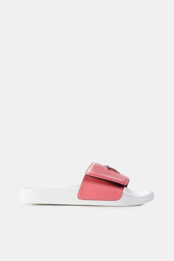 Giuseppe Zanotti Шкіряні шльопанці 00477204_14  №1
