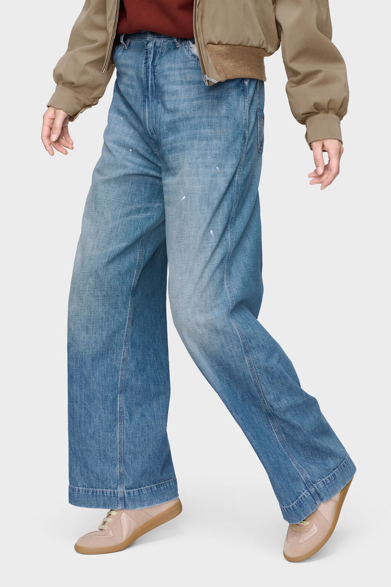 Кожаные кеды Replica Maison Margiela 00633789_12 - Онлайн-магазин