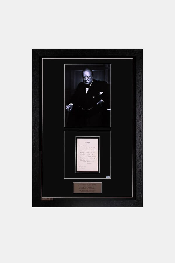 Krilov.Art of Autographs Автограф Вінстона Черчилля 00639473_35 №1