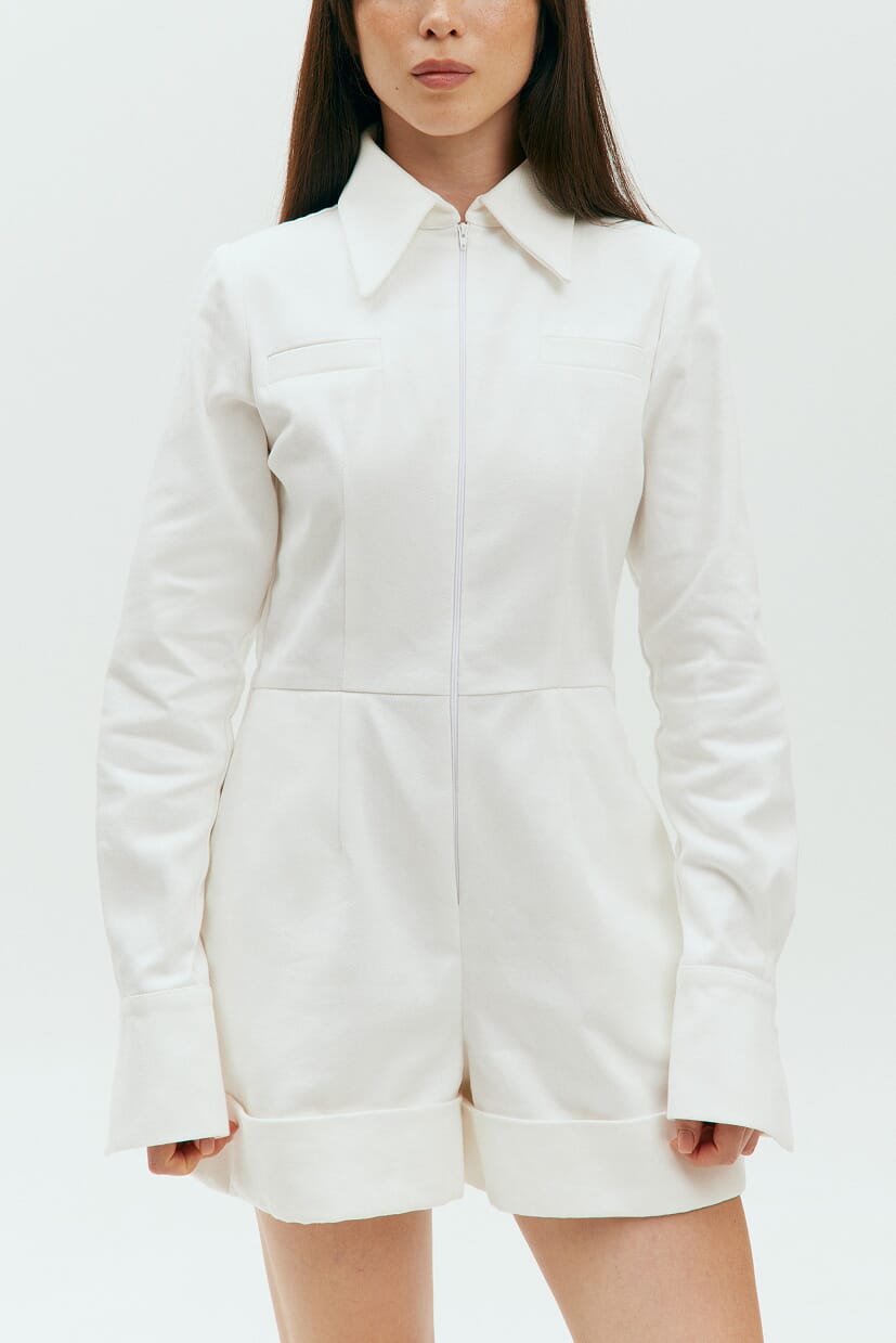 Комбінезон White Denim Cover 00664409_18 - Онлайн-магазин ЦУМ Київ