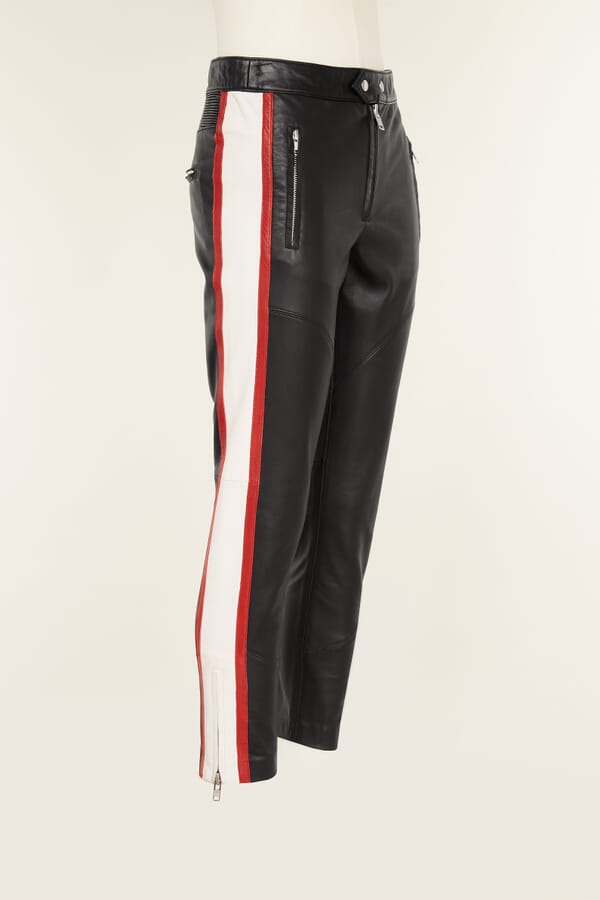Isabel Marant Étoile Кожаные брюки  00170269_01  №3