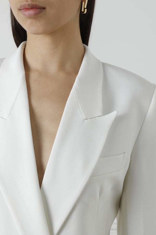 Victoria Beckham Сукня-жакет з вовни 00468410_18 №4