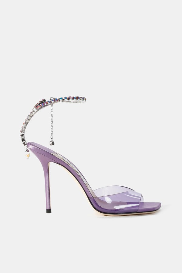 Jimmy Choo Босоніжки-слінгбек Saeda 100 violet 00472321_15 №1