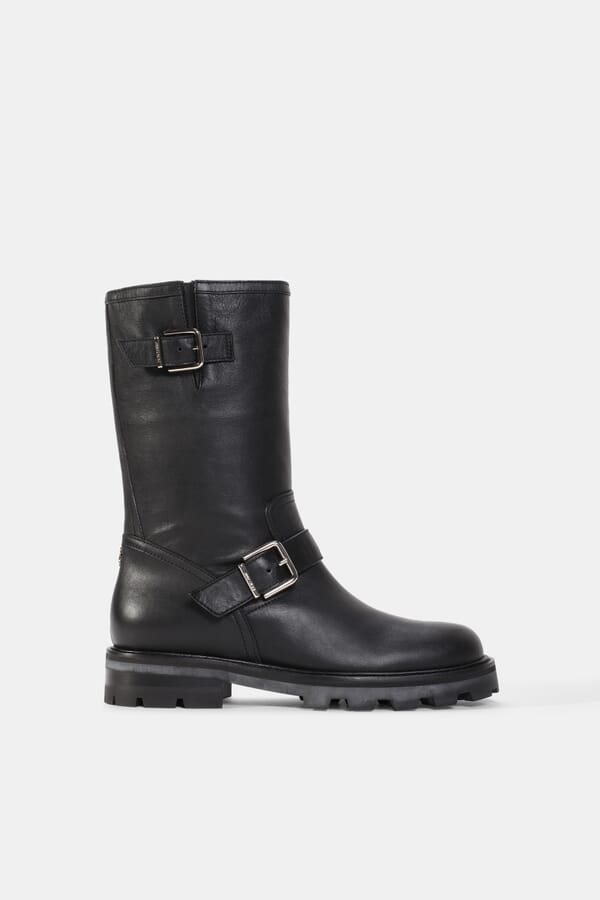 Jimmy Choo Шкіряні чоботи Biker II 00452002_01 №1