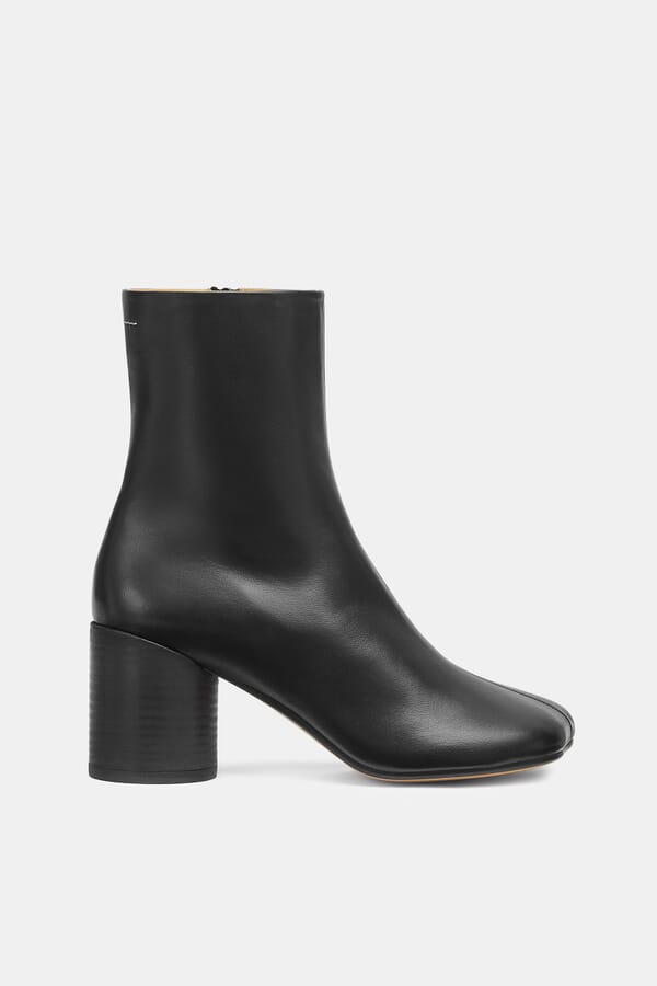 MM6 Maison Margiela Шкіряні ботильйони 00494734_01 №1