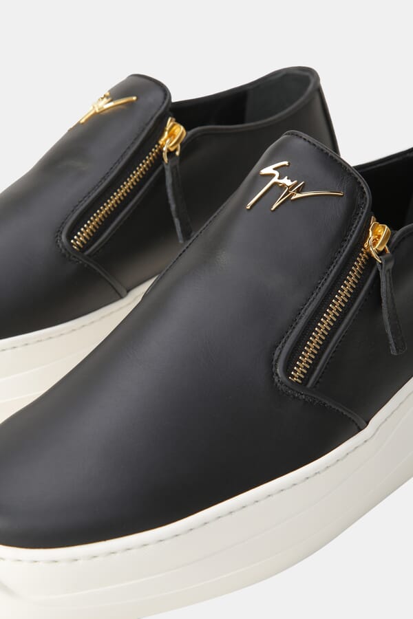 Giuseppe Zanotti Шкіряні кеди 00447070_01 №4
