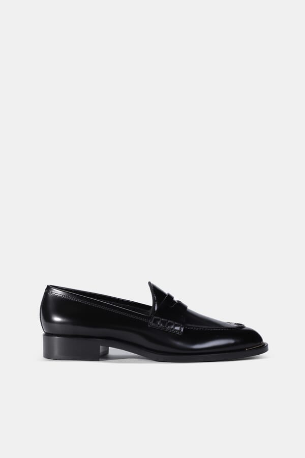 Giuseppe Zanotti Шкіряні лофери 00493358_01 №1