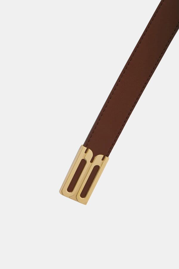 Victoria Beckham Шкіряний ремінь Dorian Slim Belt 00655167_05 №3