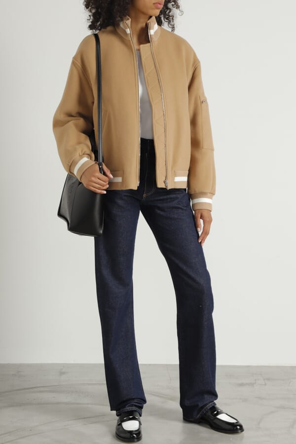 MSGM Бомбер з вовни "Wool Felt" 00494887_12 №4