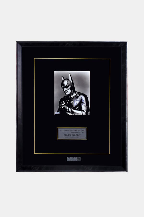 Krilov.Art of Autographs Автограф Джорджа Клуні 00639462_35 №1