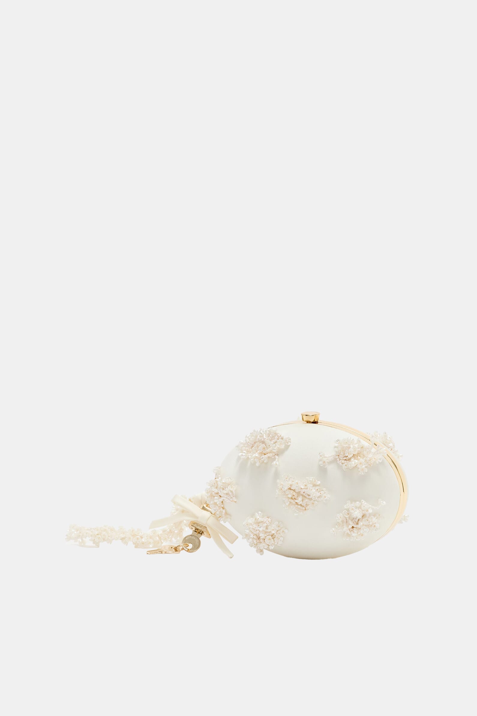 Клатч Cream Satin Floral