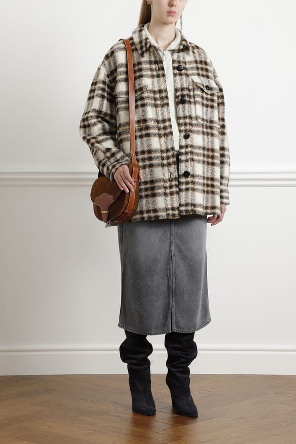 Isabel Marant Étoile Пальто-сорочка 00451520_26 №4