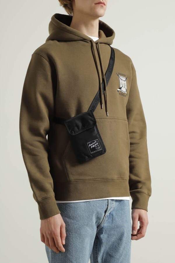 Maison Kitsune Сумка NYLON NECK POUCH 00510842_01  №2