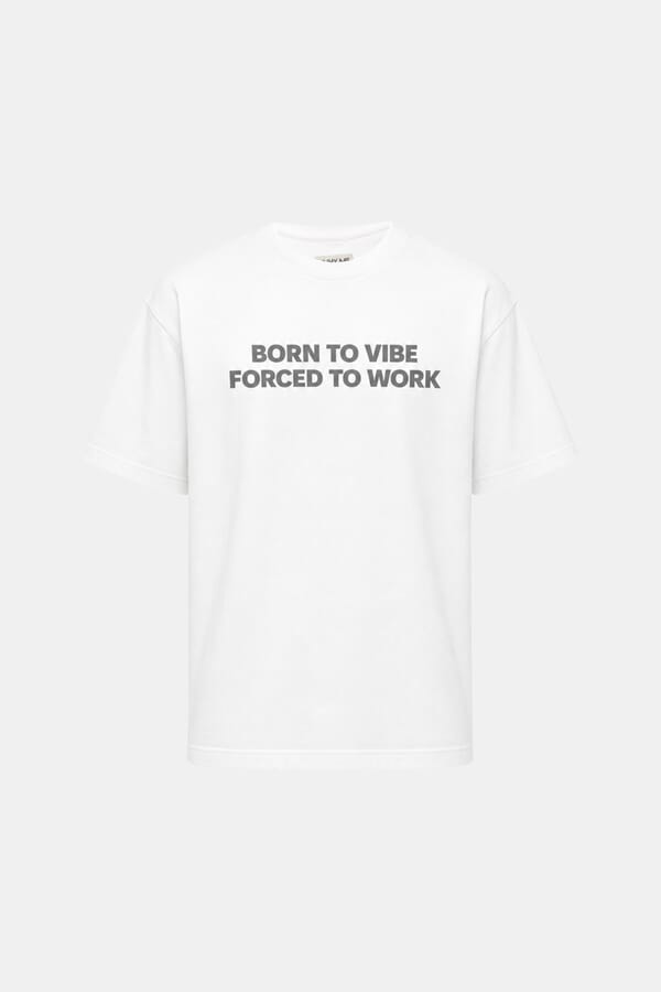 VVHY ME х TSUM Футболка «Born to vibe, forced to work» 00662661_18 №1