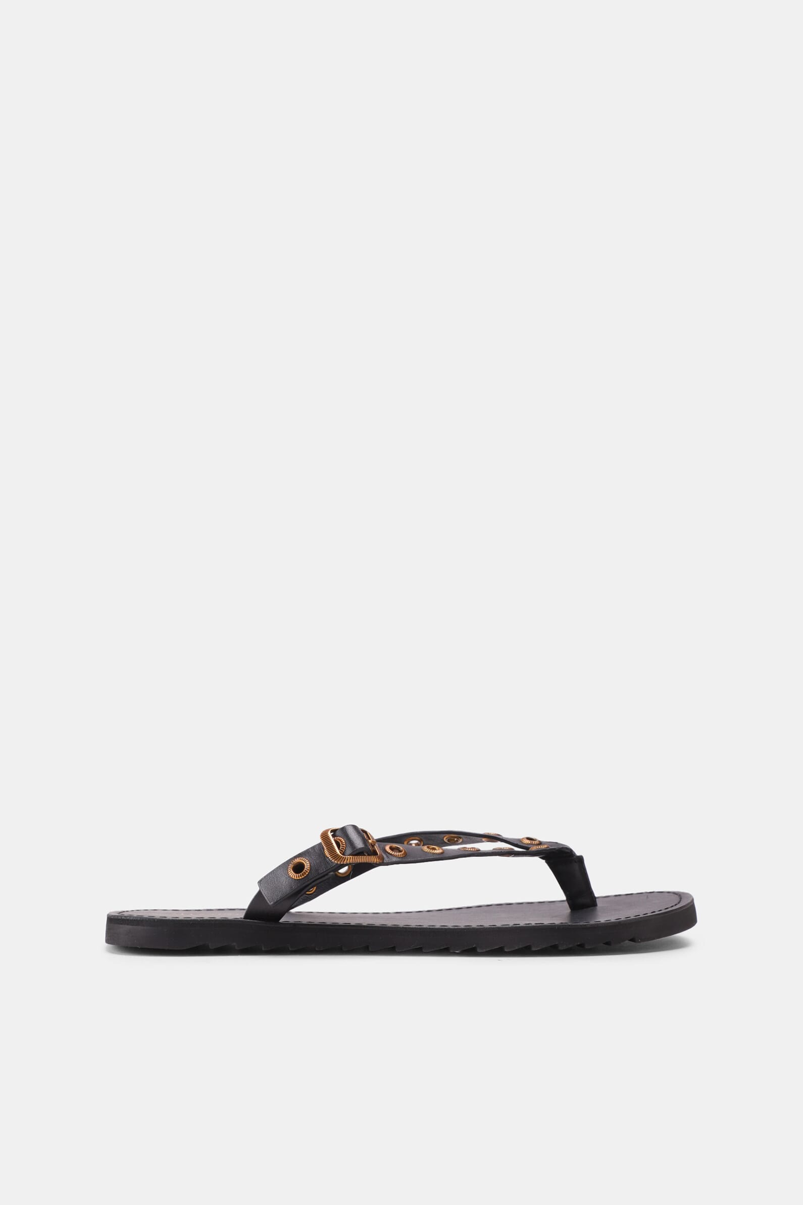 Шкіряні в'єтнамки Eyelet Sandals