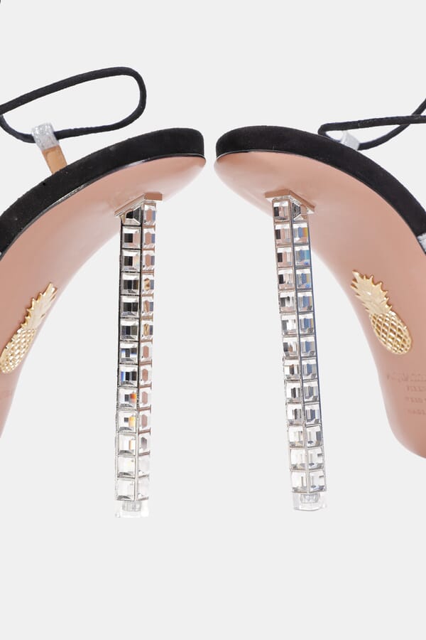 Aquazzura Замшеві босоніжки Rock Chic Pump 00454915_01 №3