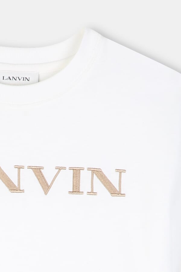 Lanvin kids Футболка 00675150_18 №4