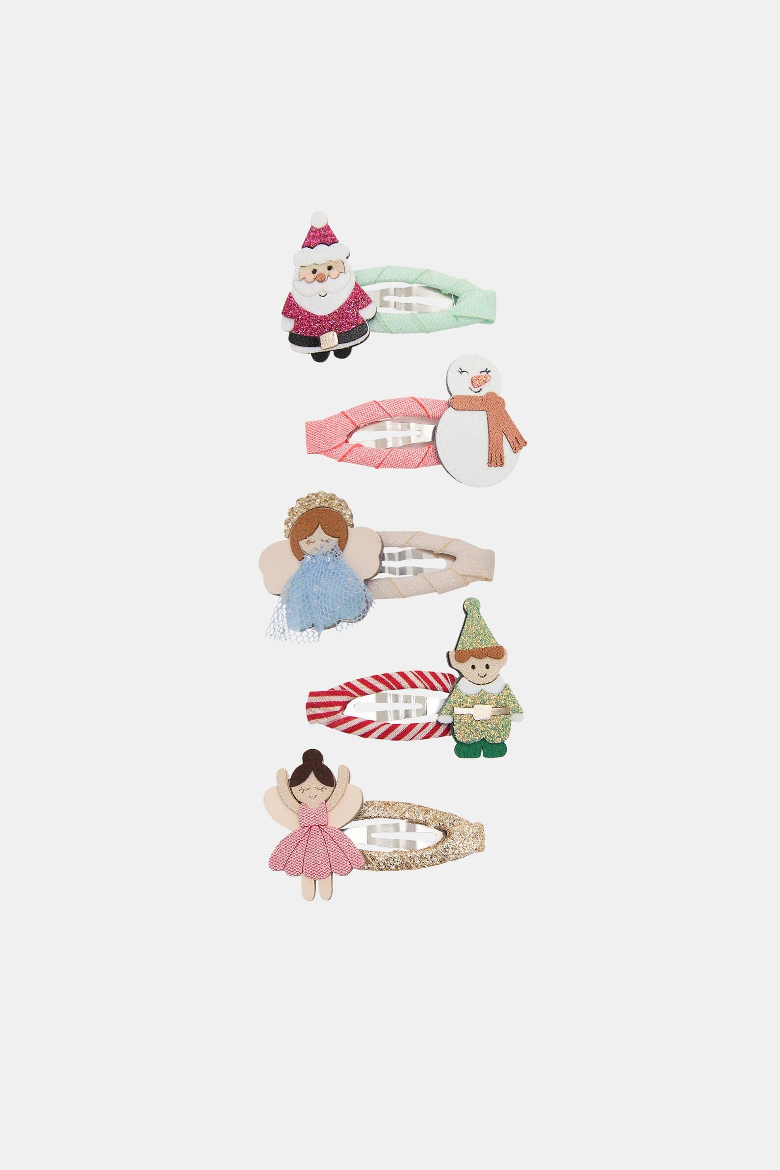 Набір заколок CUTE CHRISTMAS CHARACTER MINI HAIR