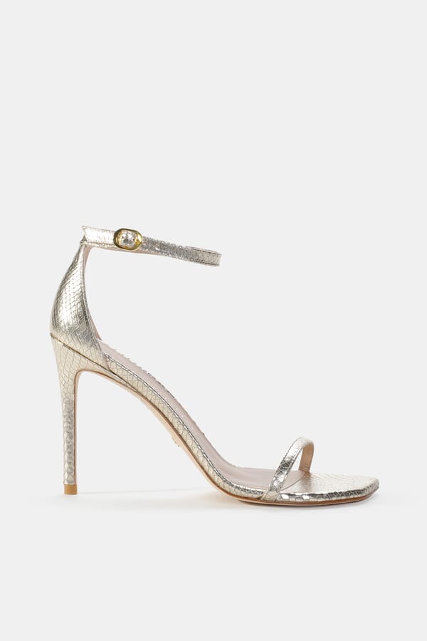 Stuart Weitzman Шкіряні босоніжки 00478838_29 №1