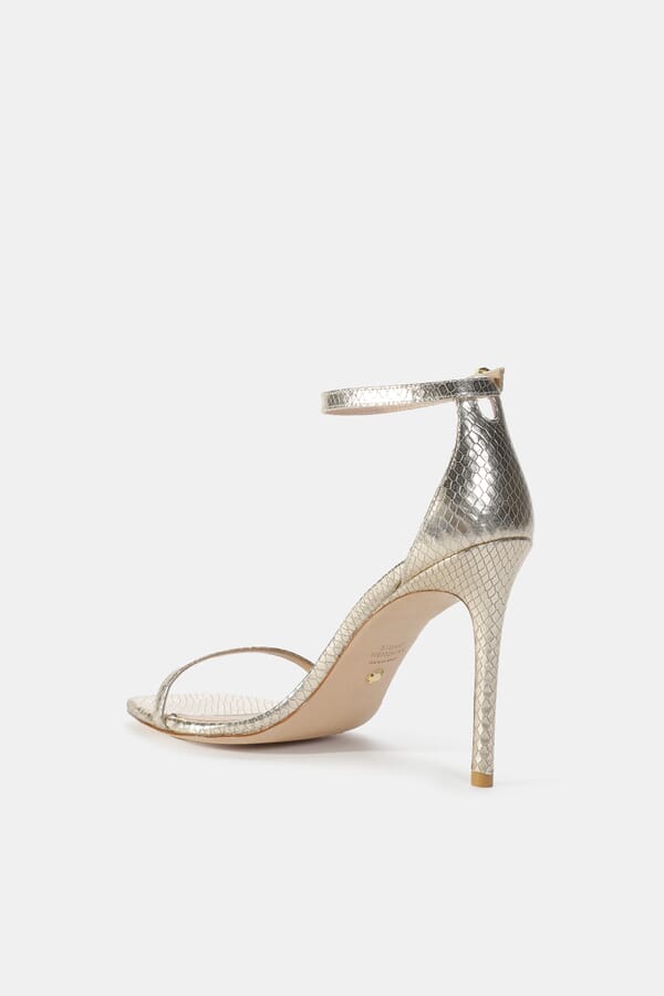 Stuart Weitzman Шкіряні босоніжки 00478838_29 №2