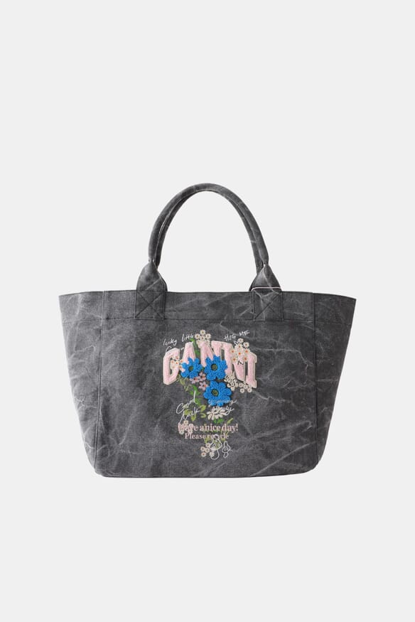 Ganni Сумка Medium Trapeze Shopper 00678859_52 №1