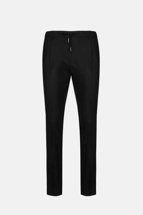 Tagliatore Брюки з вовни P-NEWMAN 080005 U 21I022-Black-AW21-22 №3