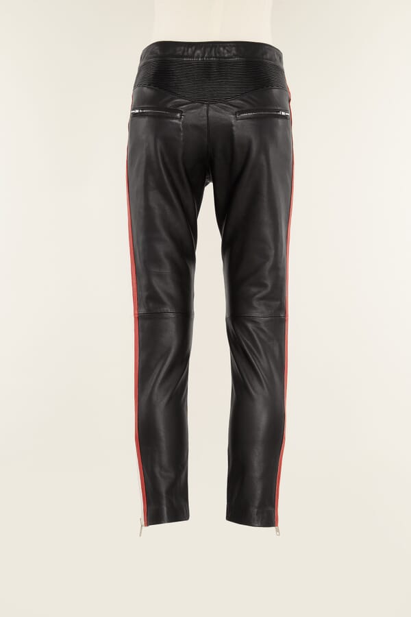 Isabel Marant Étoile Кожаные брюки  00170269_01  №4