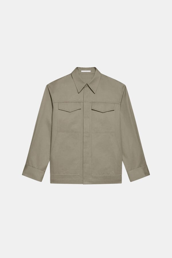 Helmut Lang Сорочка-овершорт 00648453_07  №1