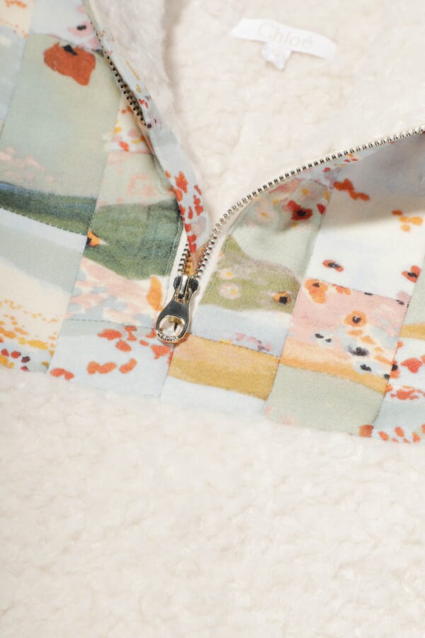 Chloé Kids Світшот зі штучного хутра 00507047_12 №3
