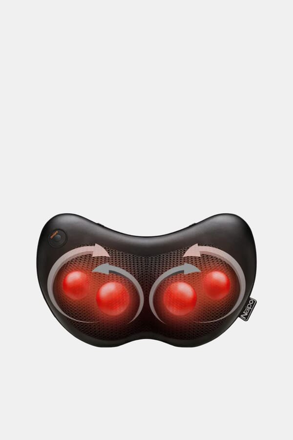 Naipo Масажер-подушка NAIPO Shiatsu Pillow Massager with Heat for Back and Neck для плеч та шиї з підігрівом та додатковою функцією масажу Шиатцу; модель - MGP-129A 00577024_35  №1