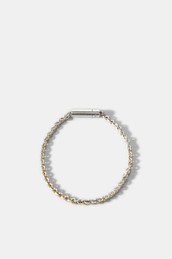 le gramme Браслет Cable on chain bracelet le 11g 00394084_30  №1
