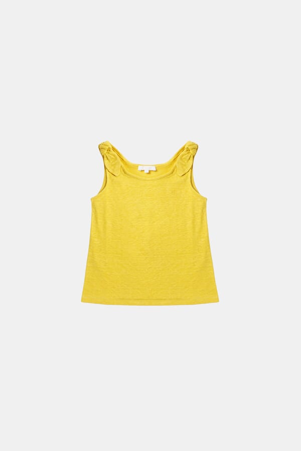 Chloé Kids Топ з льону 00477100_19  №1