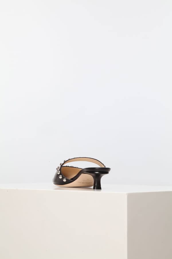 Jimmy Choo Шкіряні мюлі 00342345_01  №4