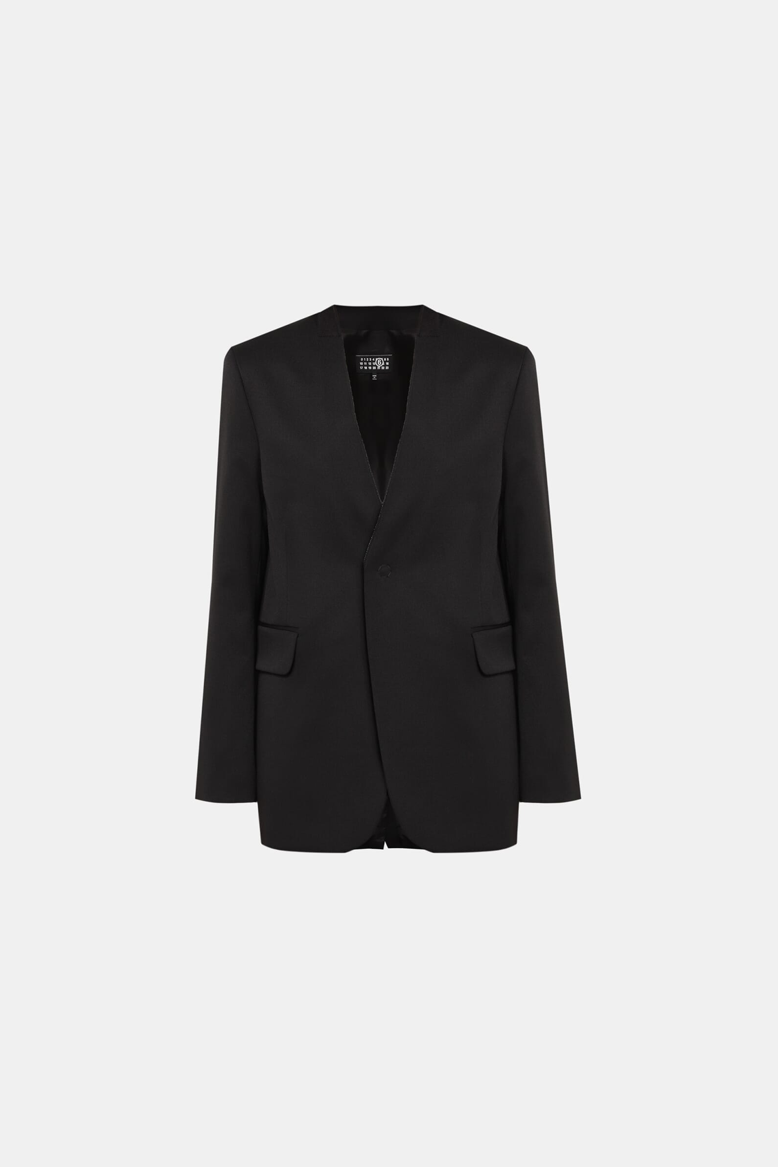 [MM6]レイヤード プルオーバー MM6 Maison Margiela｜フェイクレイヤードフーディトップス