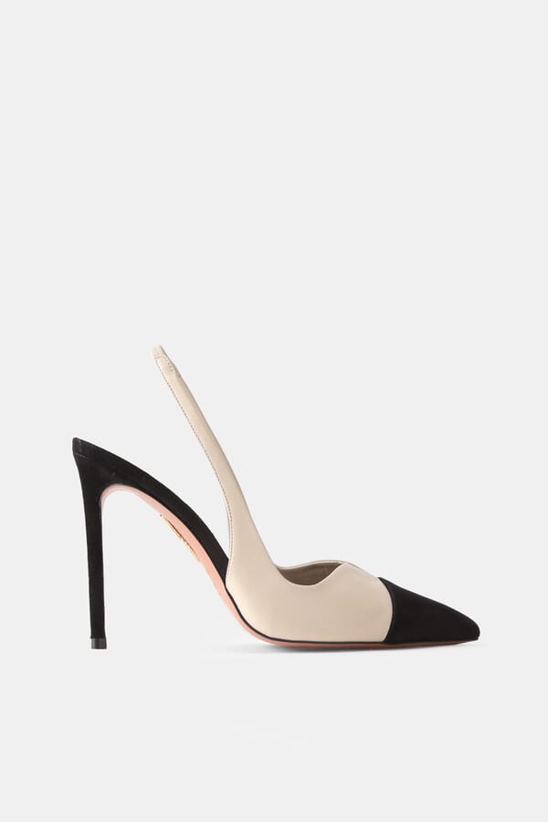 Aquazzura Шкіряні туфлі-слінгбеки 00639783_12  №1