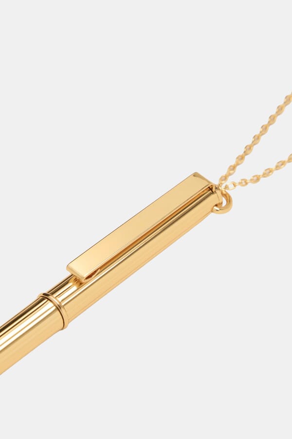 Ami Paris Ожерелье Pen pendant necklace 00680890_29  №3