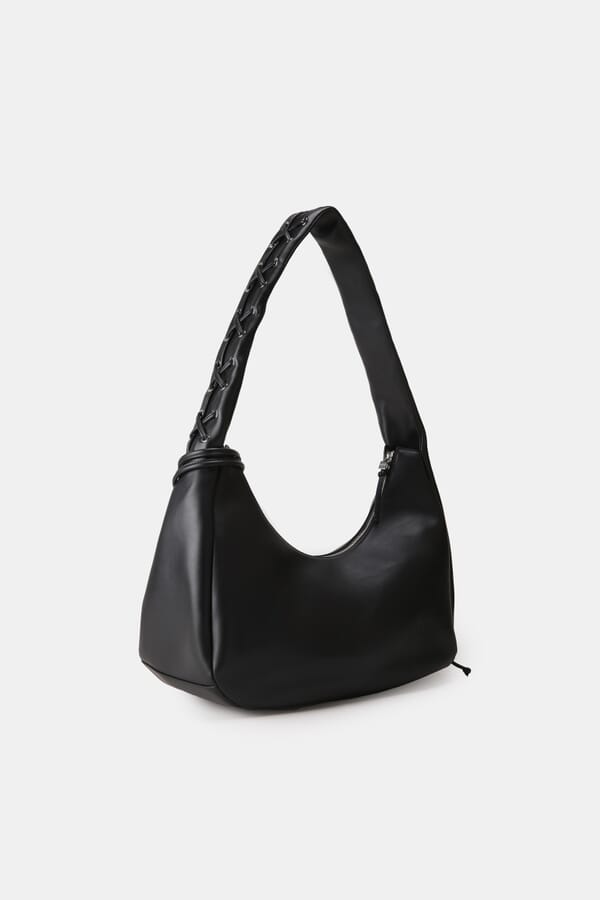 Ganni Сумка з еко-шкіри Medium Laces Hobo Bag 00635742_01  №3