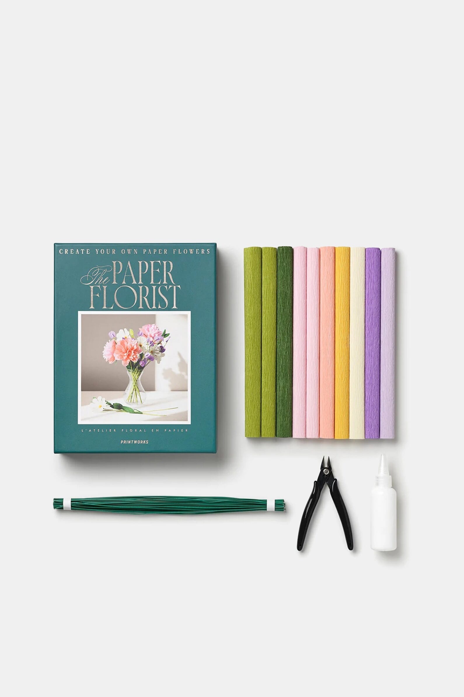 Набір для творчості PAPER FLORIST (Набір для виготовлення квітів із крепованого паперу)