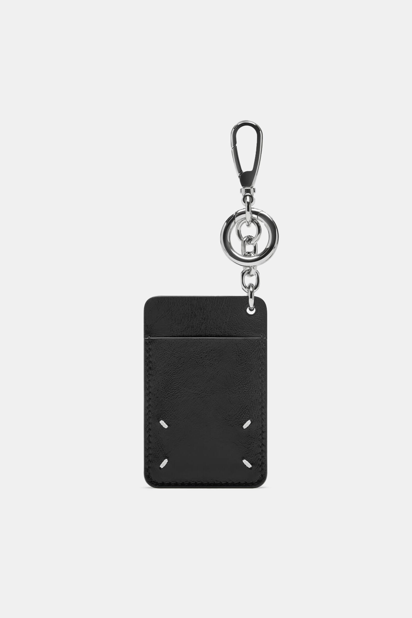 Шкіряний брелок-гаманець Four-stitch Card holder Maison Margiela