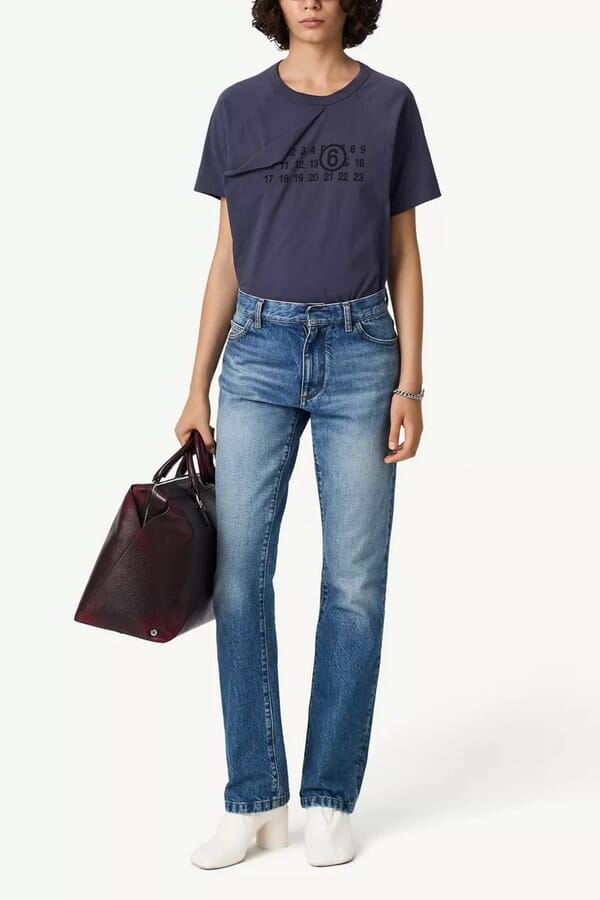 MM6 Maison Margiela Джинси 00684541_03 №4