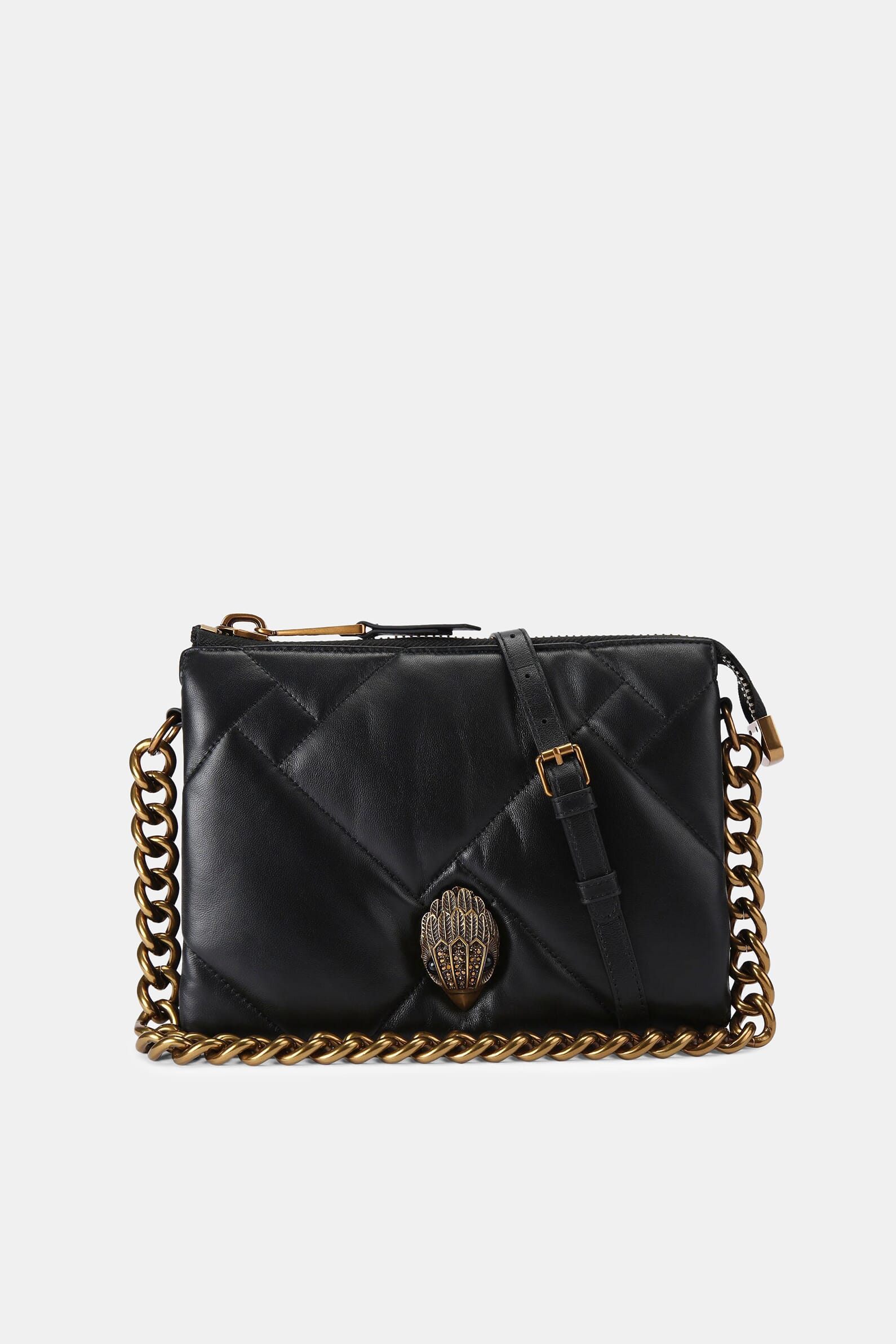 Кожаная сумка Puff pouch bag