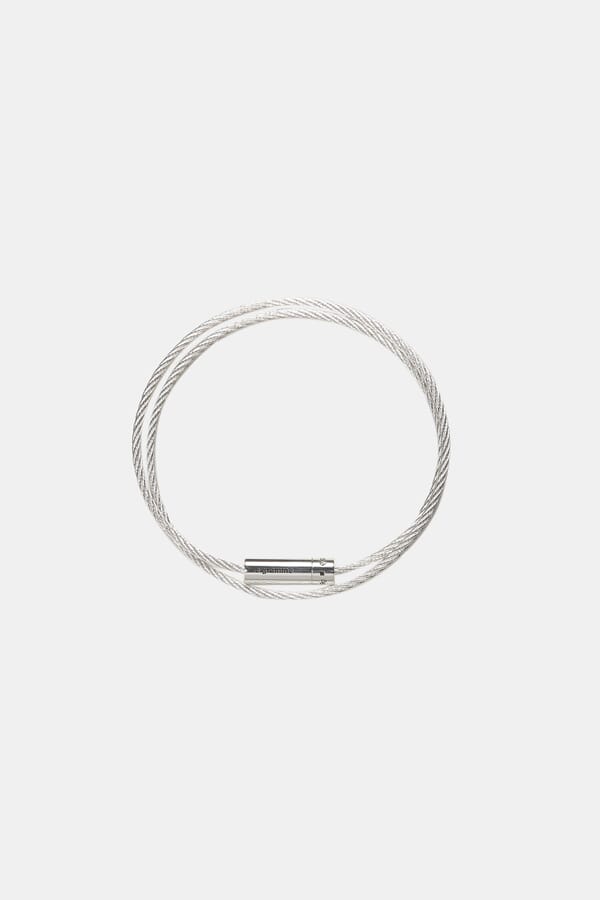 le gramme Браслет Double turn cable bracelet le 9g 00425404_30  №1