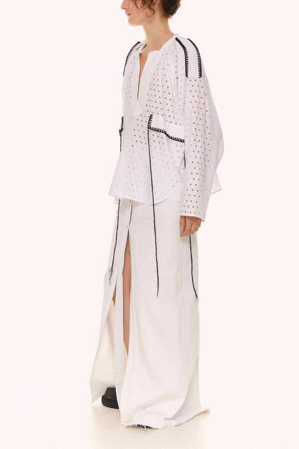 Litkovska Рубашка WHITE OBERIH SHIRT 00524916_18 №3