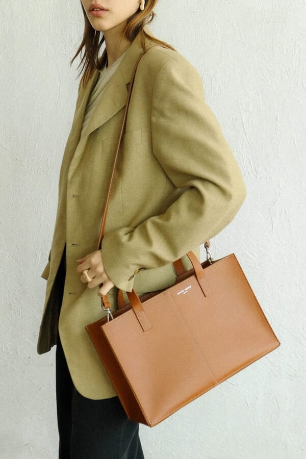 Kate Kore Шкіряна сумка Square Tote 00637542_53  №2