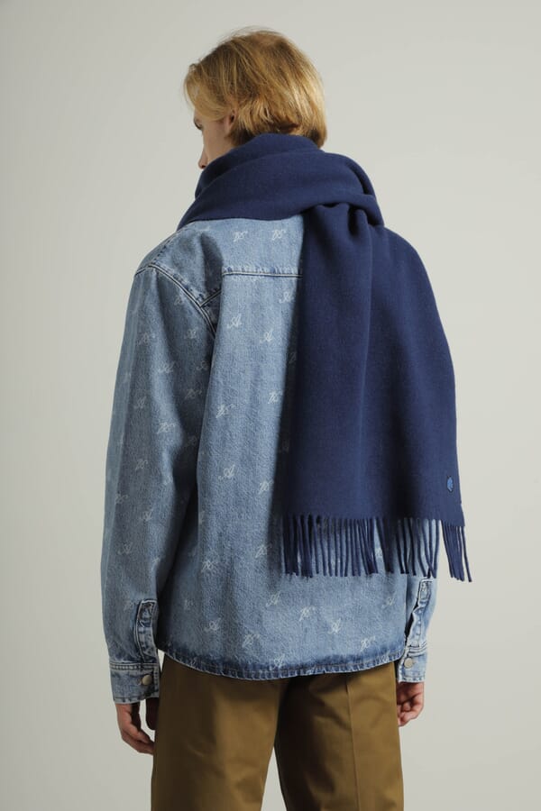 Maison Kitsune Шарф из шерсти 00510846_04 №2
