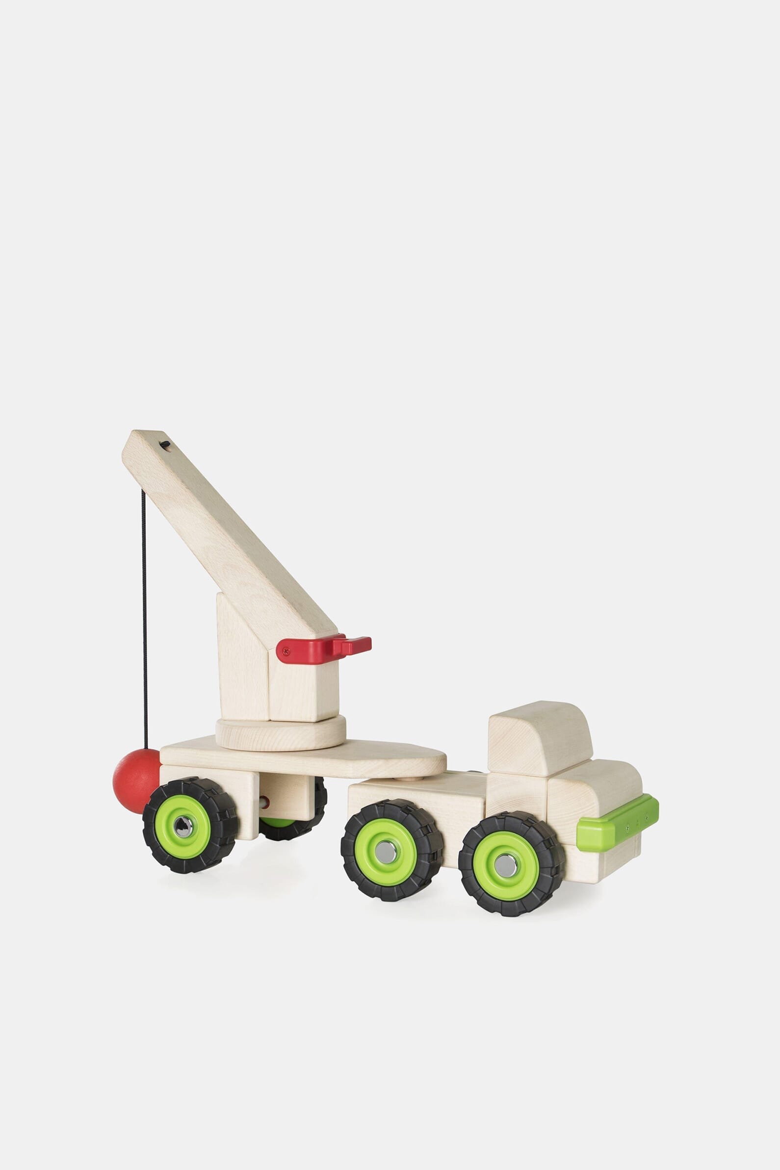 Игрушка Guidecraft Block Science Trucks "Большая стенобитная машина"