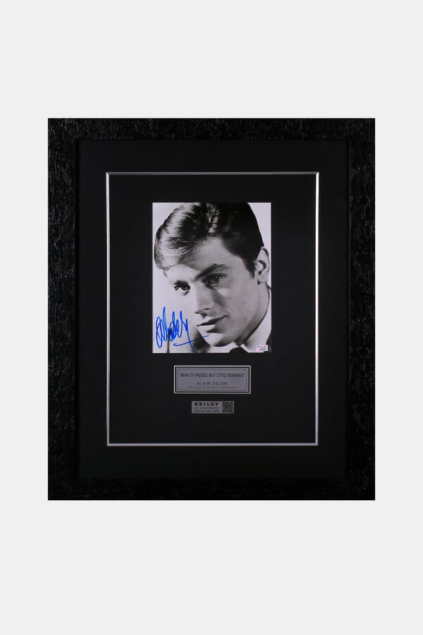 Krilov.Art of Autographs Автограф Алена Делона 00639455_35 №1