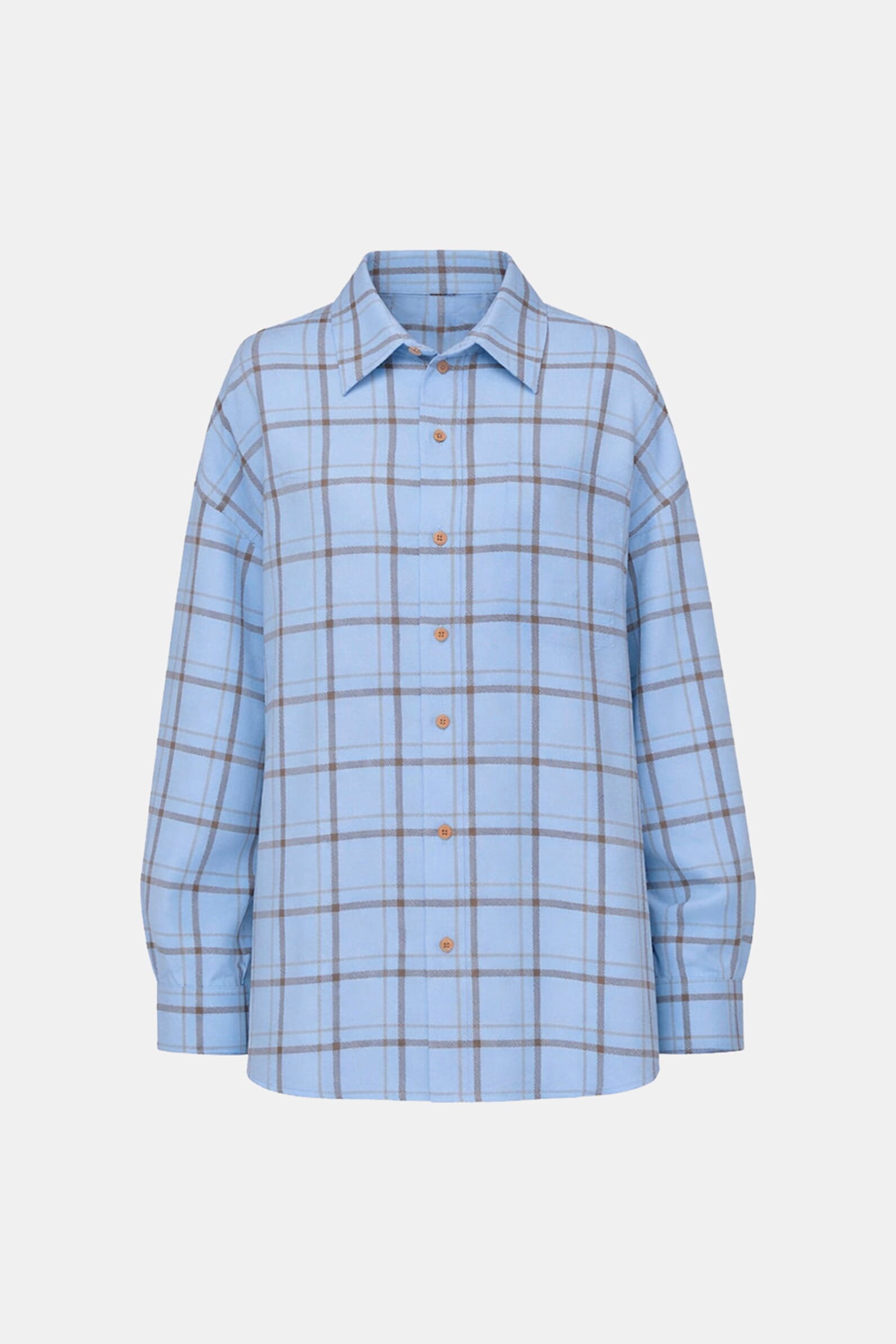 Рубашка PLAID OVERSIZE