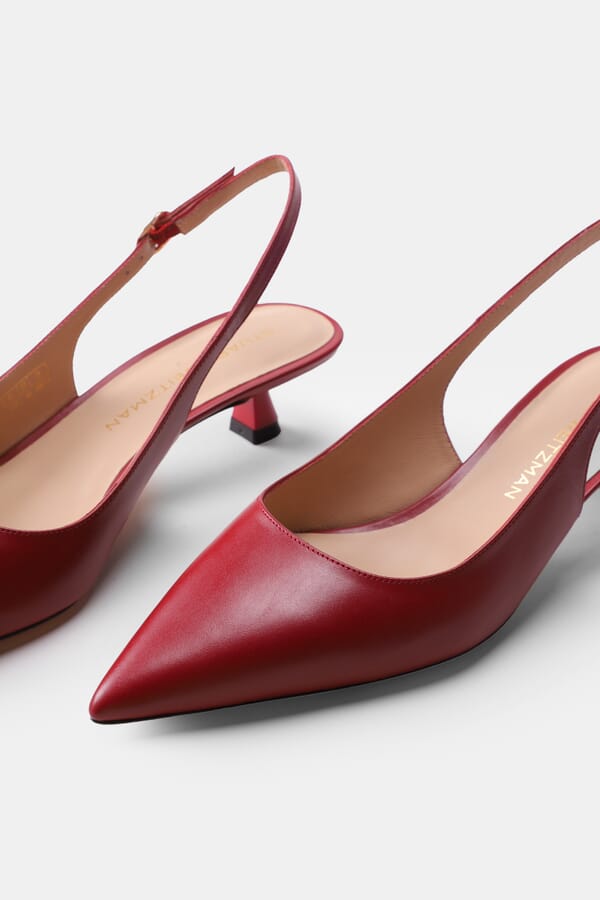 Stuart Weitzman Шкіряні туфлі-слінгбеки 00599274_16  №3