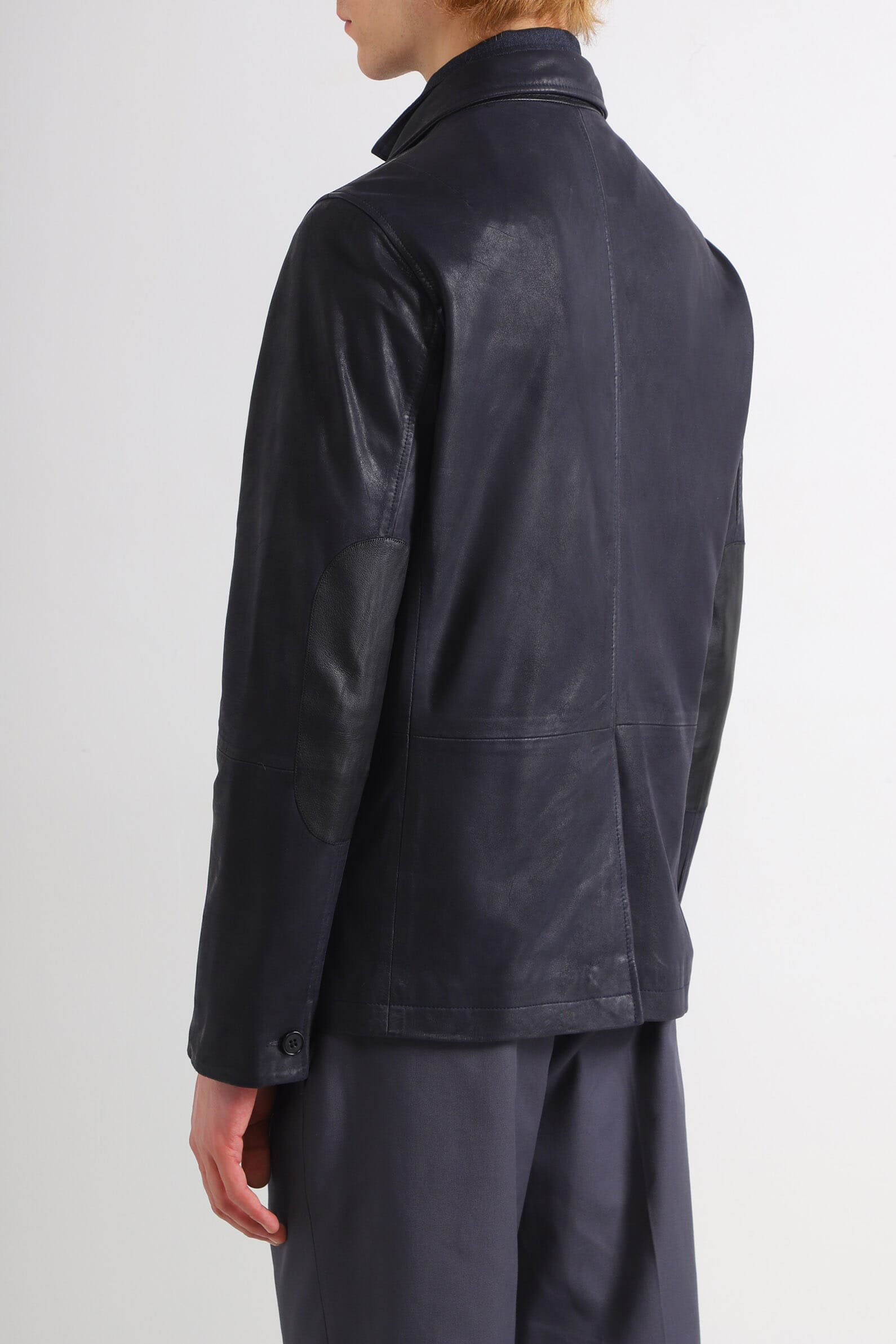 Пиджак Survey Double Layered Leather Blazer AllSaints 00528740_04